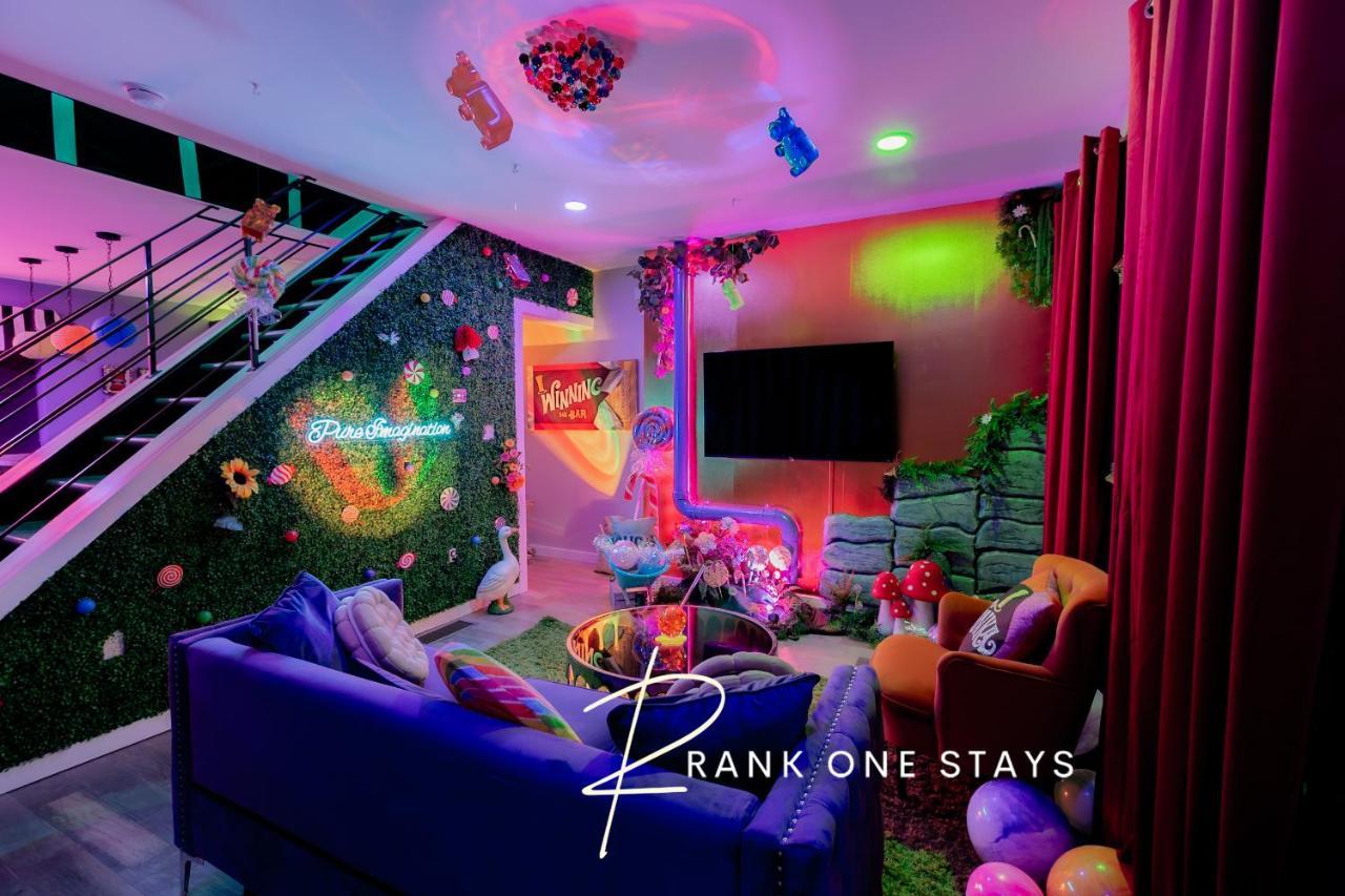 ピッツバーグ King Bed / Free Parking / Arcade / Bbq / Patioヴィラ エクステリア 写真